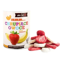 Mixit Hrustljavo liofilizirano sadje banana jagoda 80 g