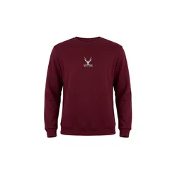 Trendyol Majica temno rdeča/bela