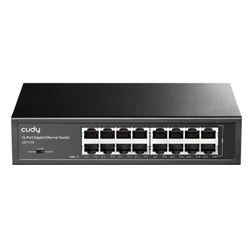 CUDY Switch gigabitni prekidač sa 16 portova GS1016 10/100/1000M 16x Gbit RJ45 (Alt. Teg1016d, PFS3016-16G)