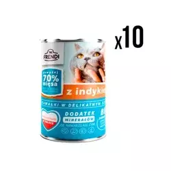 Frendi konzerva za mačke ćuretina 400g x10 komada ( 5737 )