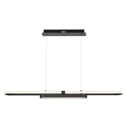 RABALUX LED Luster Contessa crni