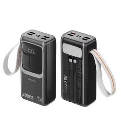 BAVIN Power bank - PC1031S/ 30 000mAh 22.5W/ crna