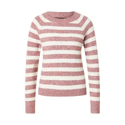 VERO MODA Pulover VMDoffy pegasto rdeča/bela