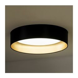 Duolla - LED plafonsko svetlo ROLLER LED/24W/230V O 45 cm crna/zlatna