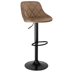 EH Barski stol Cydro Black Mokka Velvet