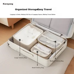 Kala Y Organizator za kofer, 3 komada, Sivi