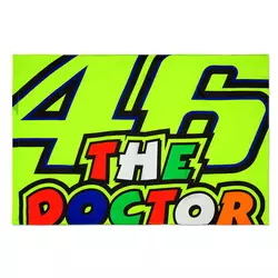 Valentino Rossi VR46 46 The Doctor zastava 140x90 cm