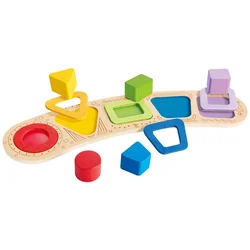 Hape otroška sestavljanka z oblikami, senzorična