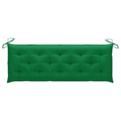 Jastuk za vrtnu klupu zeleni 150 x 50 x 7 cm od tkanine Oxford