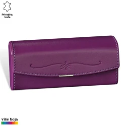 Princ Leather Futrola za naočare, Ljubičasta