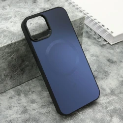 Maska COLOR METAL MagSafe za iPhone 13/ crna