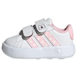Adidas Patike za devojčice Grand Court Minnie CF I, JR8130, Belo-roze