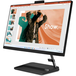 LENOVO AIO 3 24IAP7 23.8FHD/DOS/i5-1235U/8GB/512GB SSD/IntelHD/USB miš i tastatura/crna, F0GH00G8RI