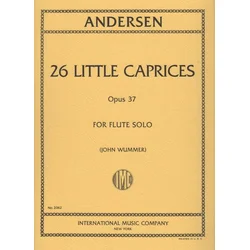 ANDERSEN:26 LITTLE CAPRICES OP.37 FLUTE SOLO