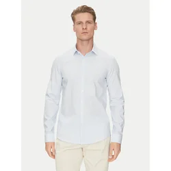 Calvin Klein Srajca K10K114301 Svetlo modra Slim Fit