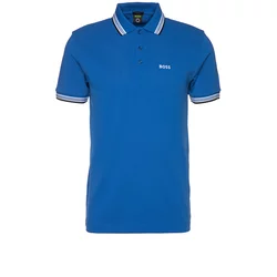 BOSS  Polo majice kratki rokavi Paddy Curved  Modra
