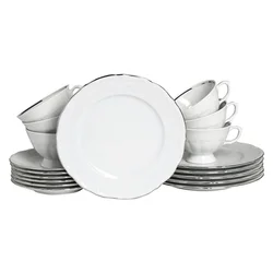 Creatable Kavni Servis Maria Theresia Platin, 18-Delni Set