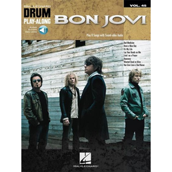 BON JOVI PLAY ALONG DRUM + AUDIO ACCESS