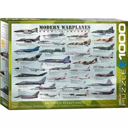 Eurographics Modern Warplanes 1000-Piece Puzzle 6000-0076