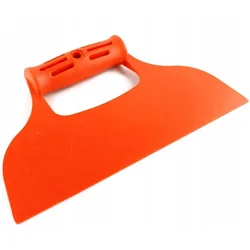 Kubala Lopatica Plastic spatula, smooth, 235 mm, orange