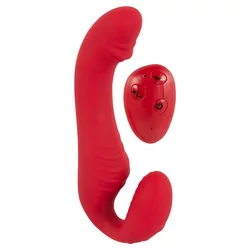 You2Toys Strapless Strap-On sa daljinskim upravljačem, Crveni
