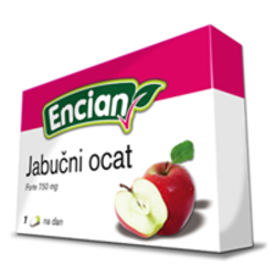 ENCIAN kapsule JABUČNI OCAT FORTE 750mg 40KOM