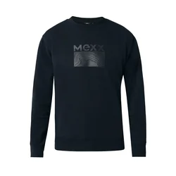 Mexx Muški duks MF007505643M, Okrugli izrez, Crni
