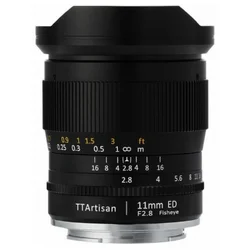 TTArtisan objektiv MF 11mm F/2,8 Fisheye (Sony FE)