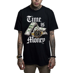 Hardcore majica moška - TIME IS MONEY - MAFIOSO - MAF032