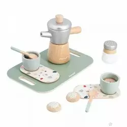 Drveni set za kafu J06630