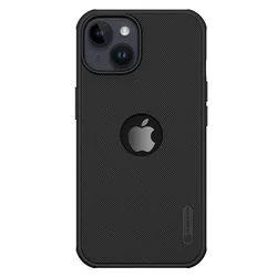 NILLKIN Maska za iPhone 14 6.1 (sa otvorom za logo) Scrub Pro crna