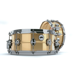 DS DRUMS mali boben snare 14x6 BRASS
