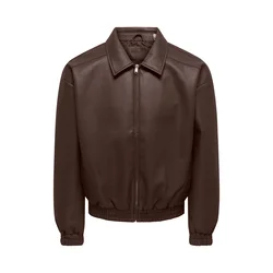 Only & Sons Prehodna jakna ONSREX temno rjava