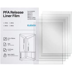 Elegoo PFA folije 5 kom - Saturn 3/Ultra