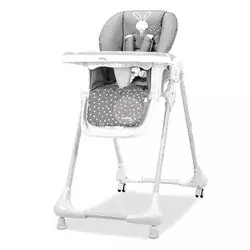 Asalvo stolica za hranjenje Wheels Baby Rabbit Grey 19622