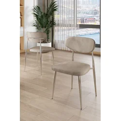 Hanah Home Set stolica Vina, 56x76x97 cm, 6 komada, Bež
