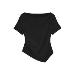 VERO MODA Majica VMMILLE  črna