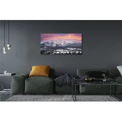 tulup.si Slika na platnu Mountain pozimi 140x70 cm
