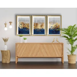 Wallity Dekorativna slika 3P3853NISCT-020, 38x53cm, 3 dela
