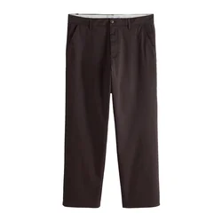 Next Chino hlače temno rjava