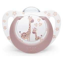 Nuk tolažilna duda - silikon First Choice 0-6 m, 2 kos sort.