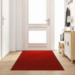 Otirač Ostalo Crvena i Crna 120 x 400 cm Poliamid i PVC