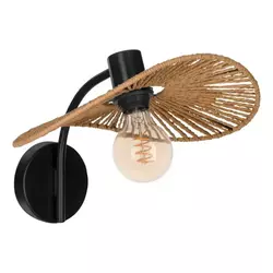 Eglo 31964 - Zidna svetiljka SIRUELA 1xE27/42W/230V braon/crna