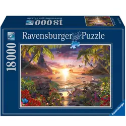 Ravensburger puzzle (slagalice) 18000pcs David Penfound: Paradise Sunset RA17824