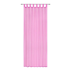 ZAVESA SA PETLJAMA ZA KAČENJE pink