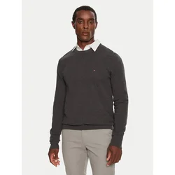 Tommy Hilfiger Pulover MW0MW36347 Siva Regular Fit