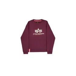 ALPHA INDUSTRIES Majica ecru/burgund