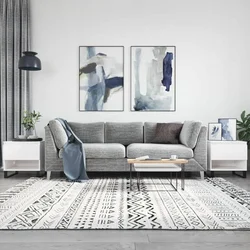 Stolići za kavu 2 kom sjajni bijeli 50 x 46 x 50 cm drveni