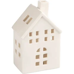 Retlux - Porcelanska kućica za sveću 14,5 cm, bela