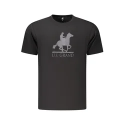 U.S. Grand Polo Muška majica AU03186, Kratki rukav, Crna